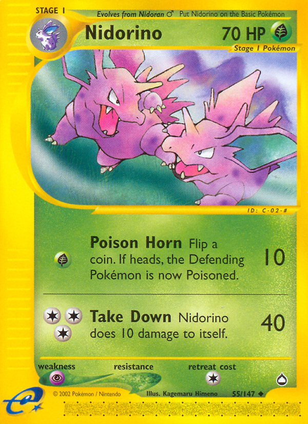 Nidorino 055/182 Uncommon