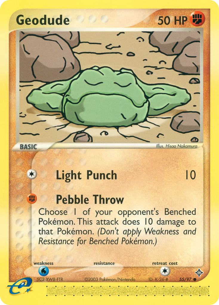 Geodude 055/100 Common