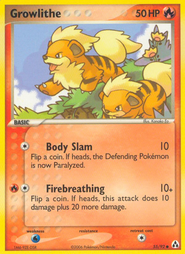 Growlithe 055/93 Common