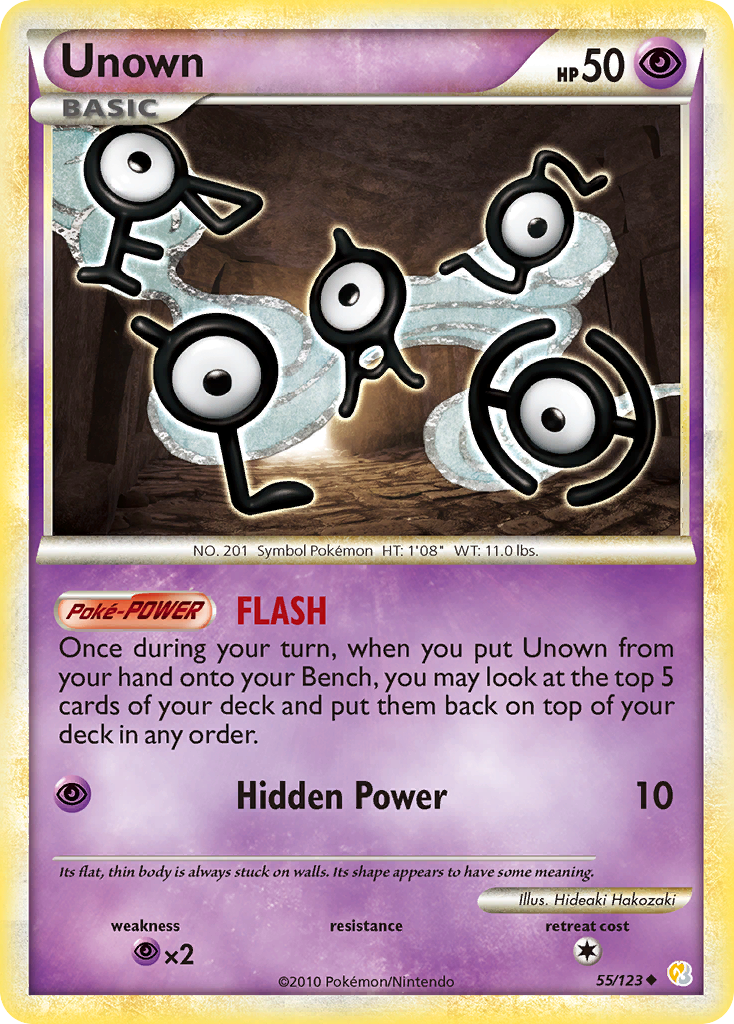 Unown 055/124 Uncommon