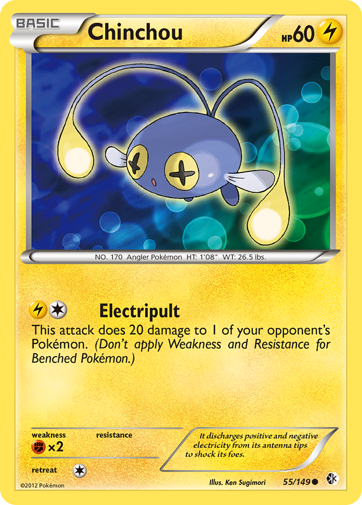 Chinchou 055/153 Common