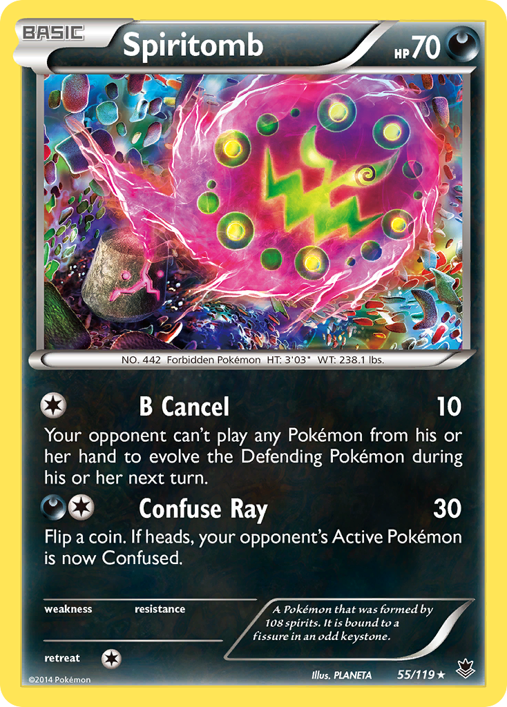 Spiritomb 055/124 Rare