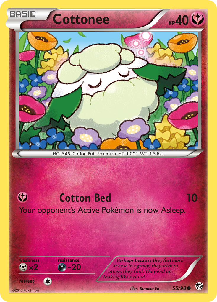 Cottonee 055/100 Common