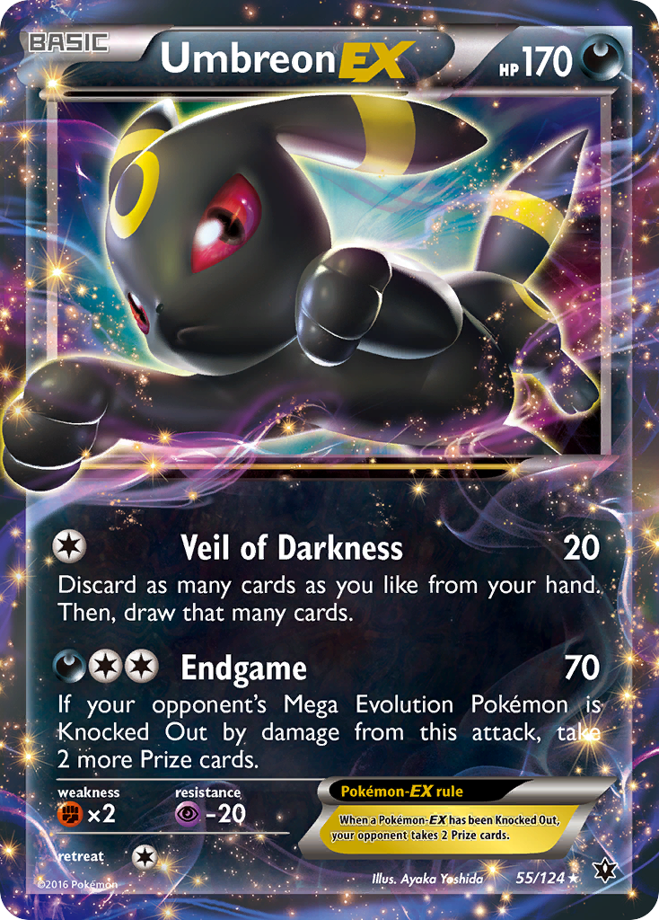 Umbreon-EX 055/129 Rare Holo EX
