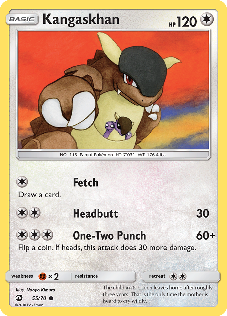 Kangaskhan 055/80 Common
