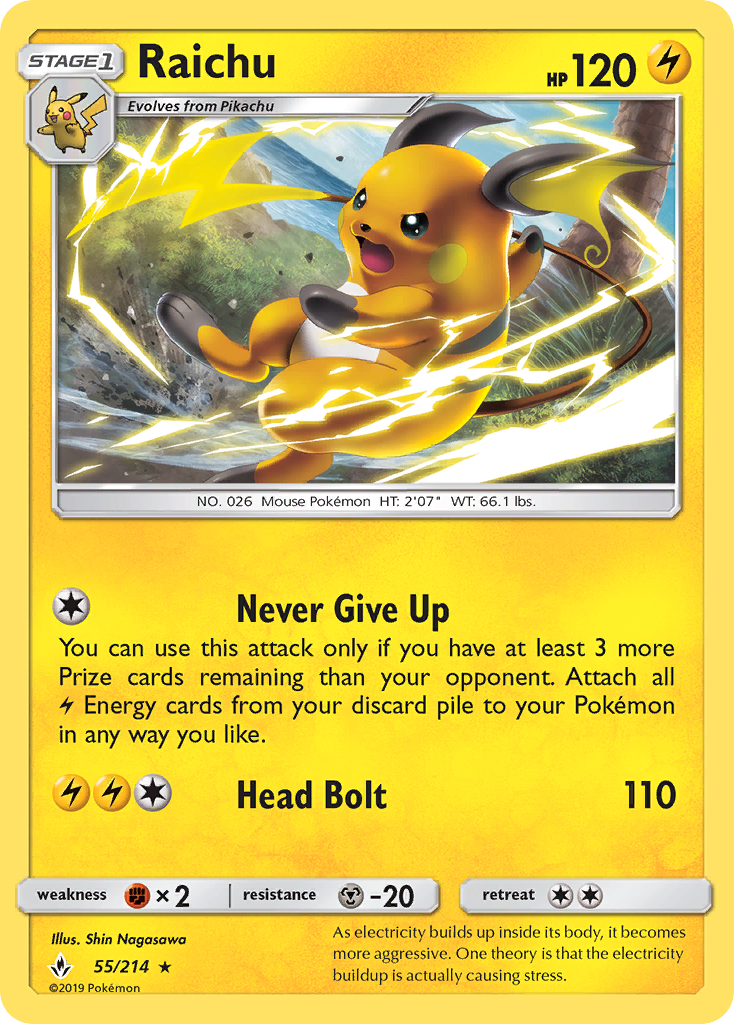 Raichu 055/234 Rare