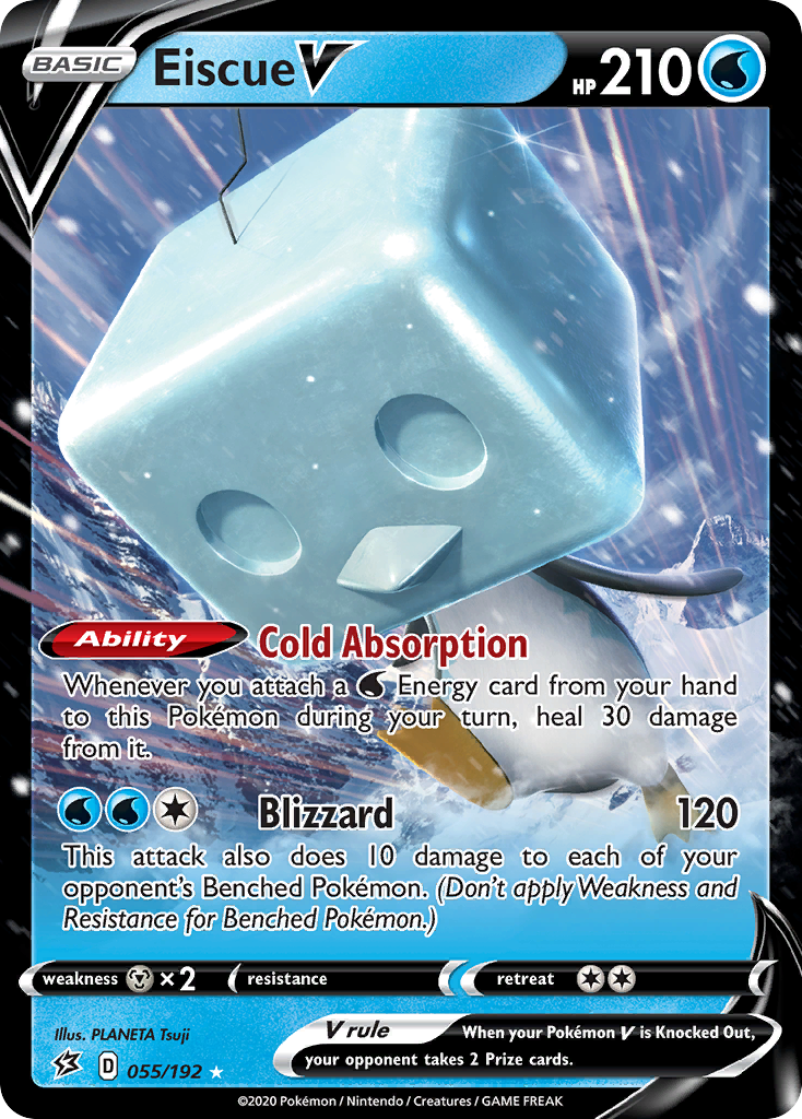 Eiscue V 055/209 Rare Holo V
