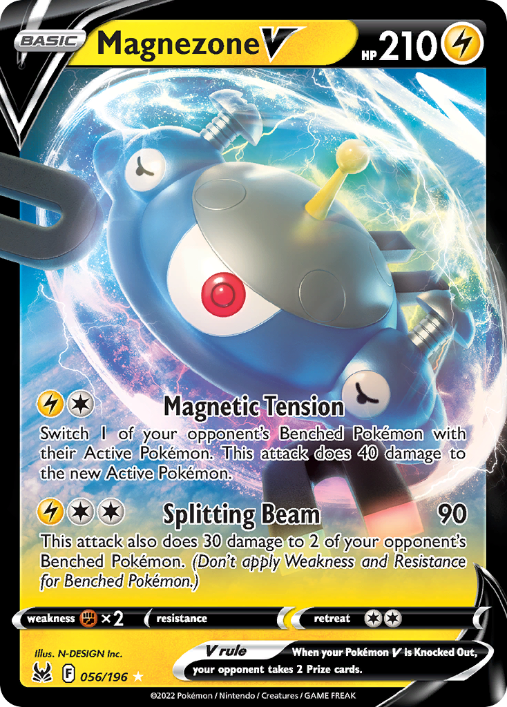 Magnezone V 056/217 Rare Holo V
