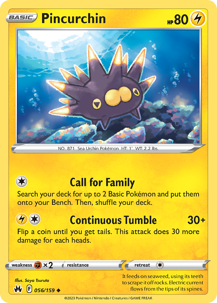 Pincurchin 056/160 Uncommon