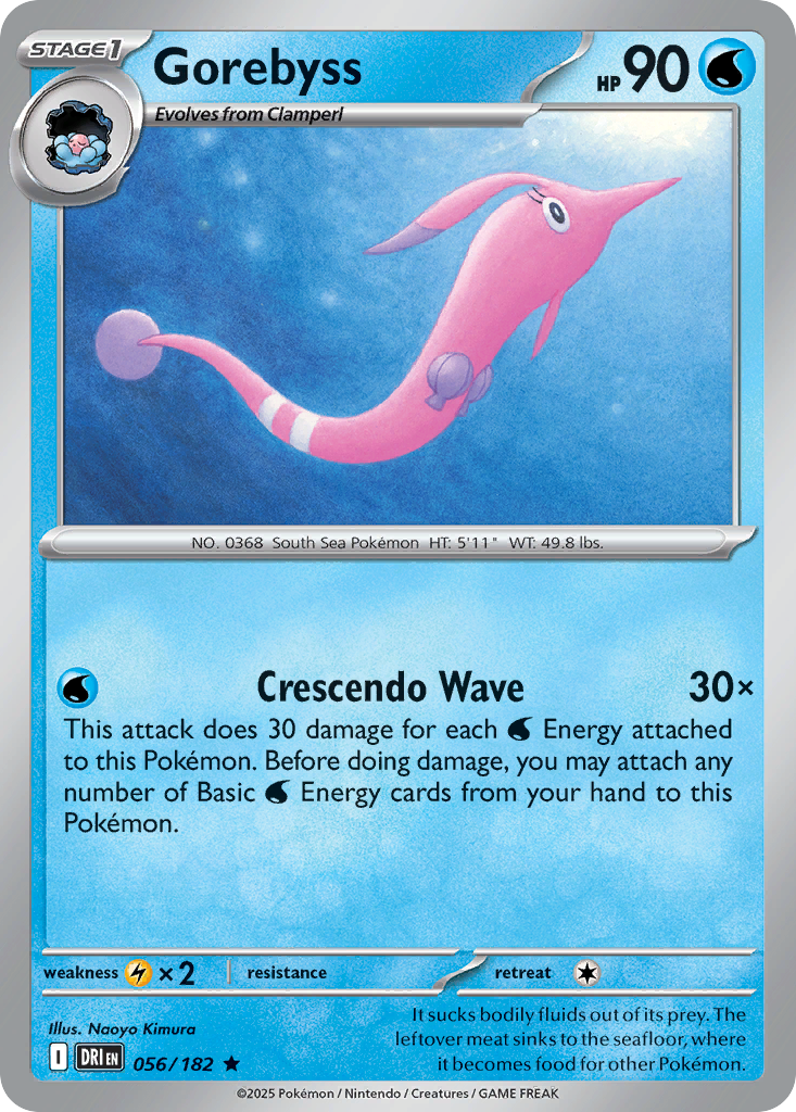 Gorebyss 056/244 Rare