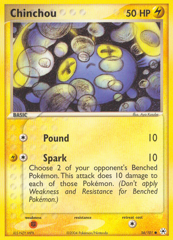 Chinchou 056/102 Common