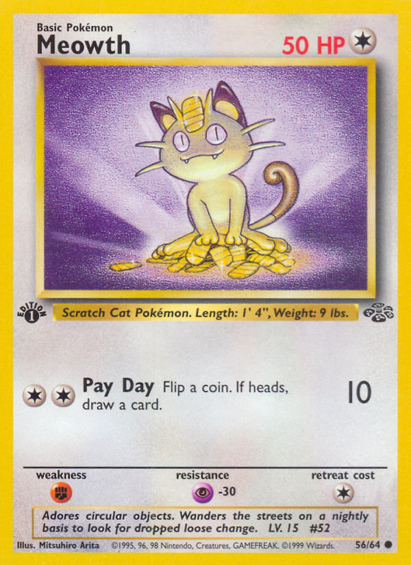 Meowth 056/64 Common