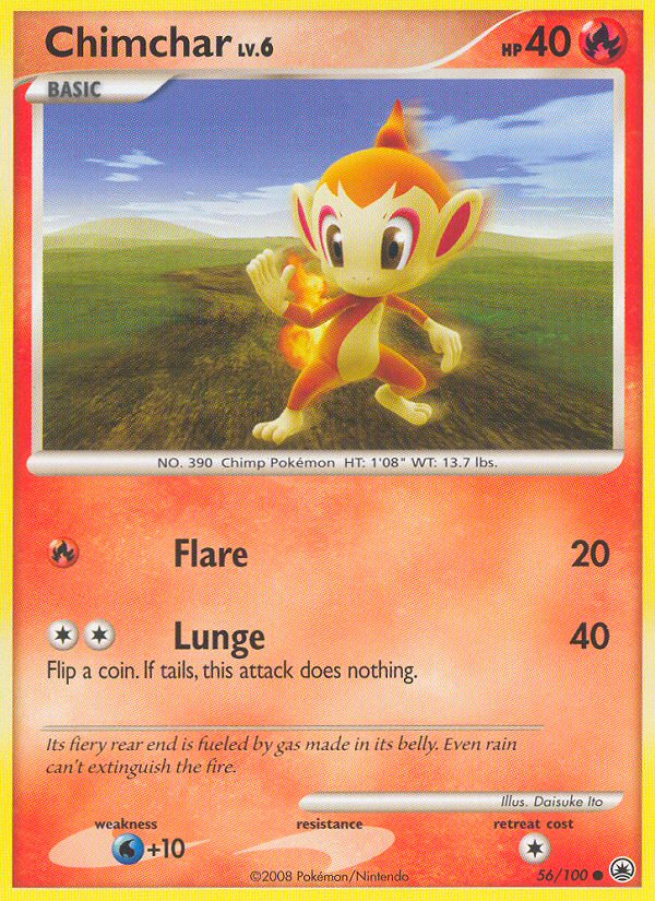 Chimchar 056/100 Common
