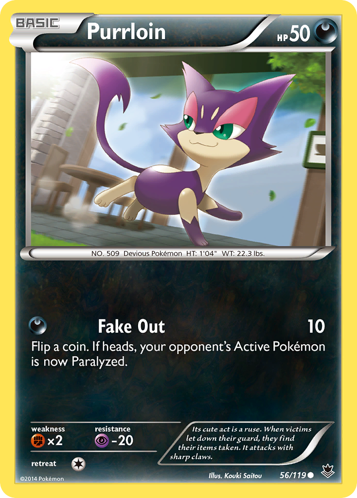 Purrloin 056/124 Common