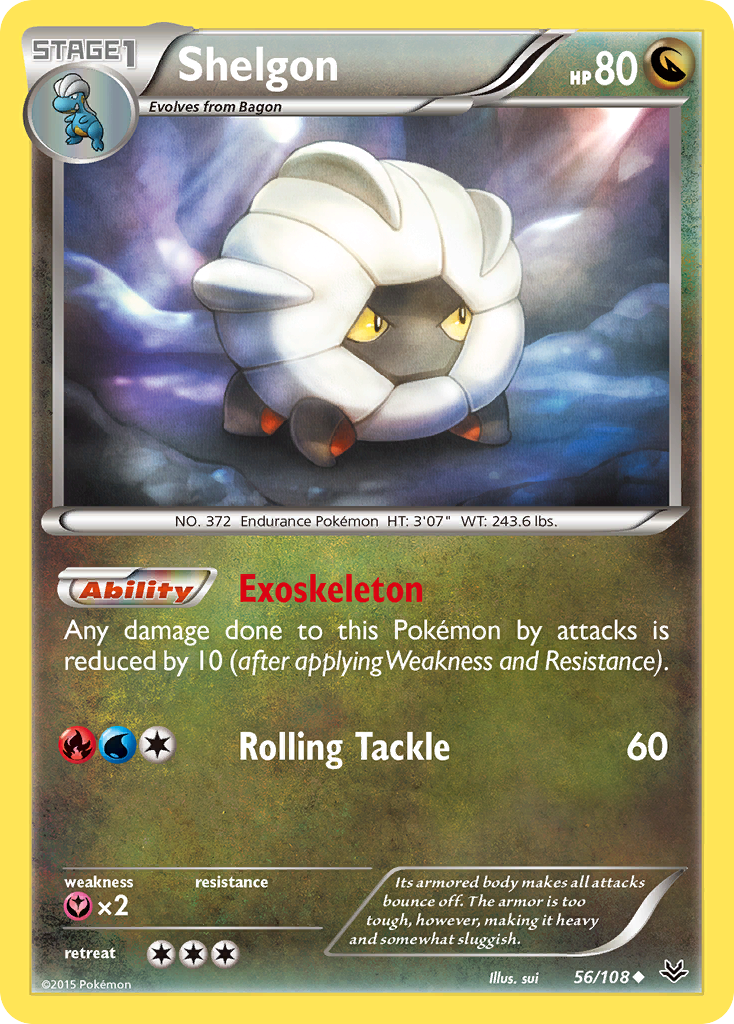 Shelgon 056/112 Uncommon