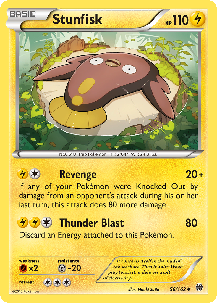 Stunfisk 056/165 Uncommon