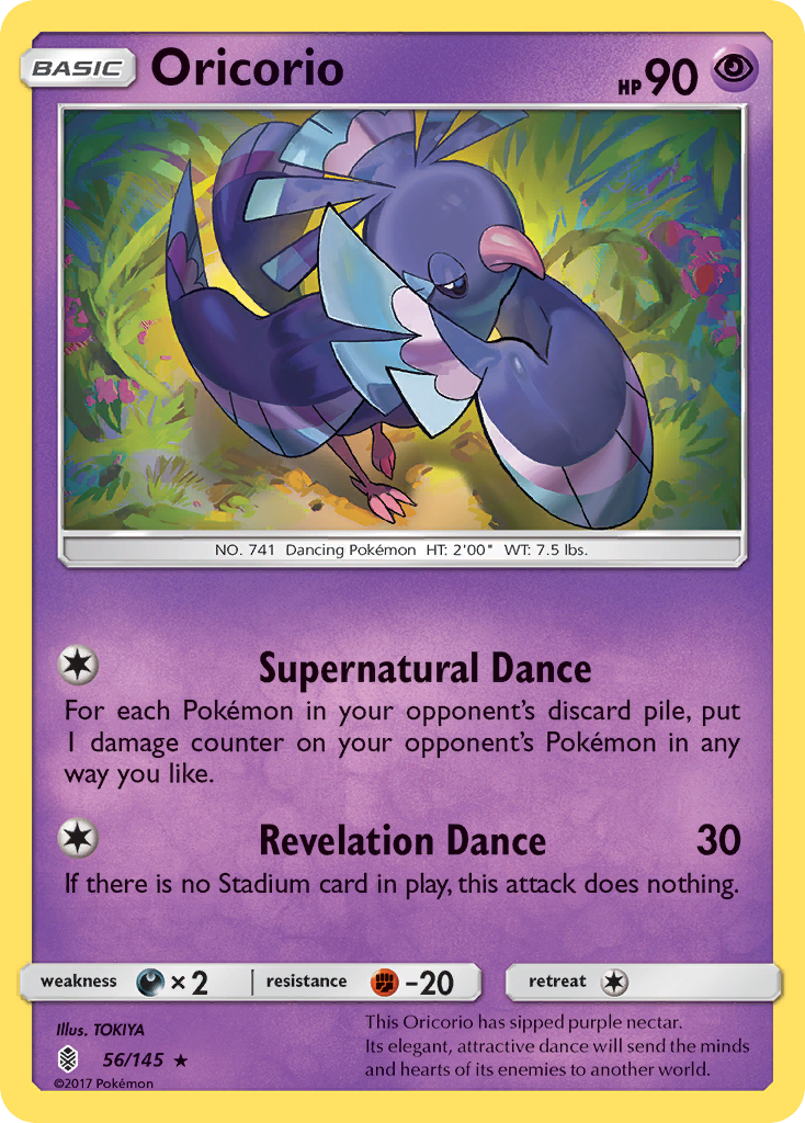 Oricorio 056/180 Rare