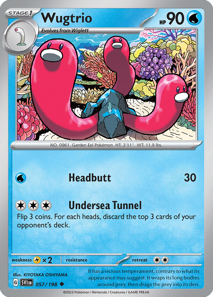 Wugtrio 057/258 Uncommon