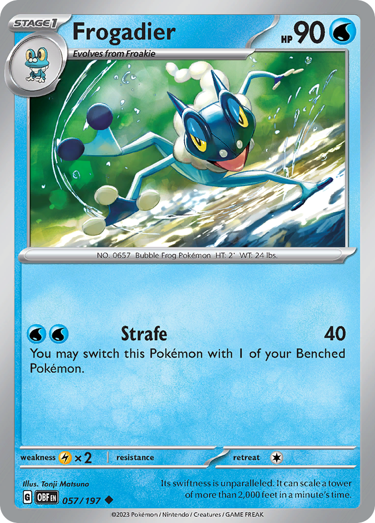 Frogadier 057/230 Uncommon