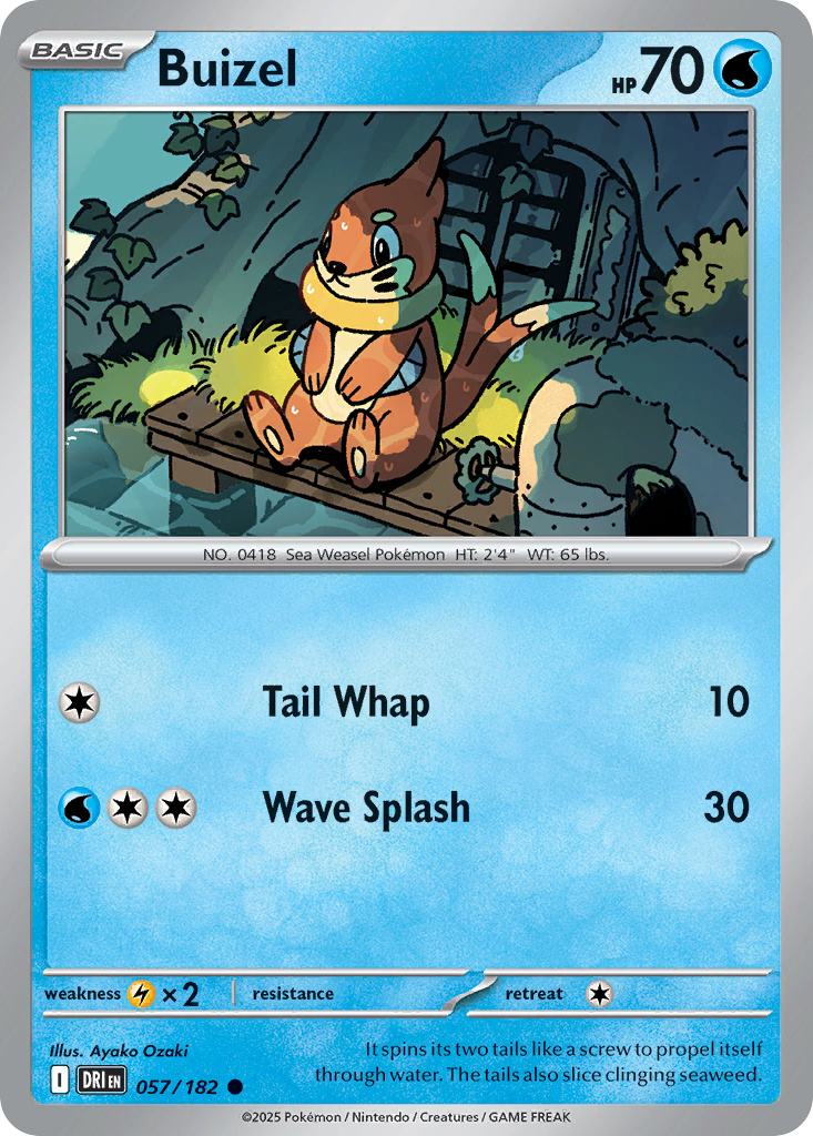 Buizel 057/244 Common