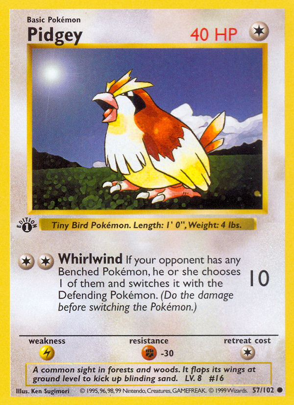Pidgey 057/102 Common