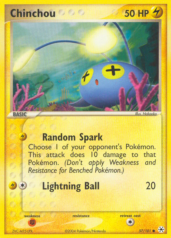 Chinchou 057/102 Common