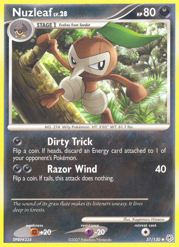Nuzleaf 057/130 Uncommon