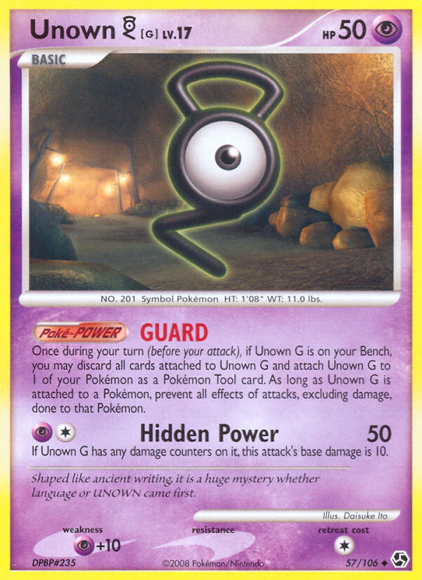 Unown [G] 057/106 Uncommon