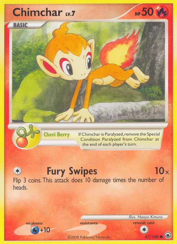 Chimchar 057/100 Common