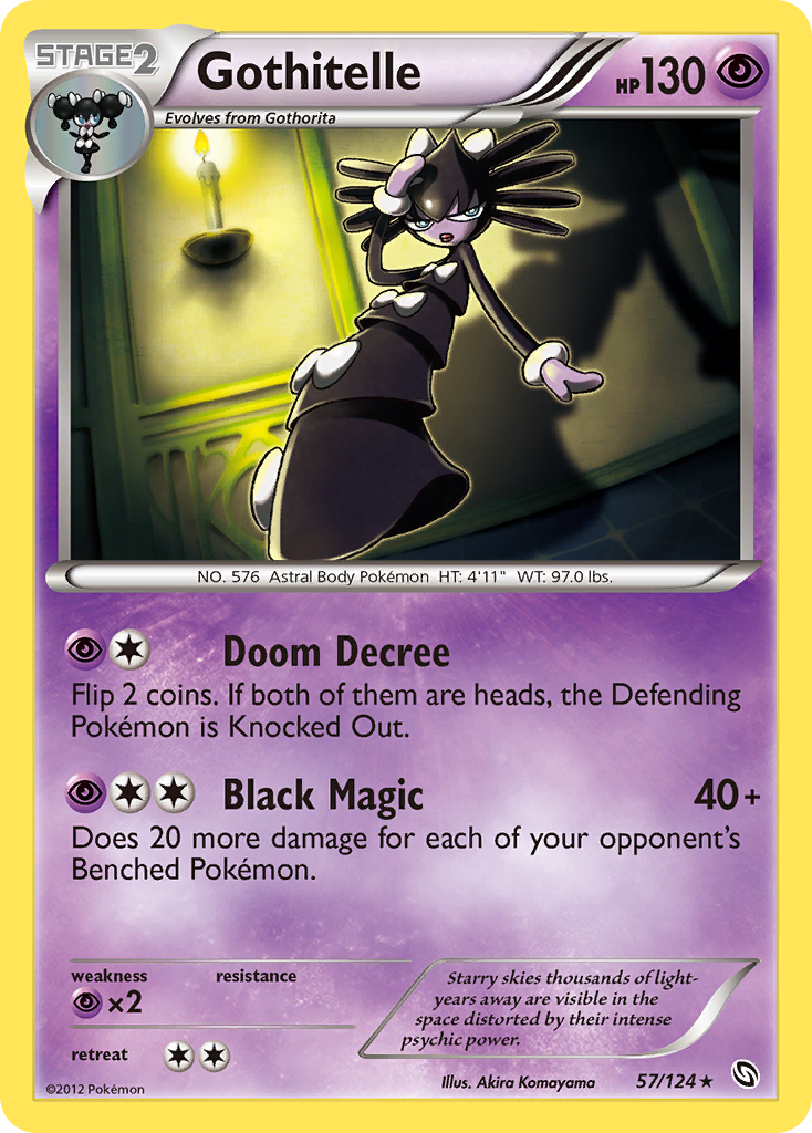 Gothitelle 057/128 Rare
