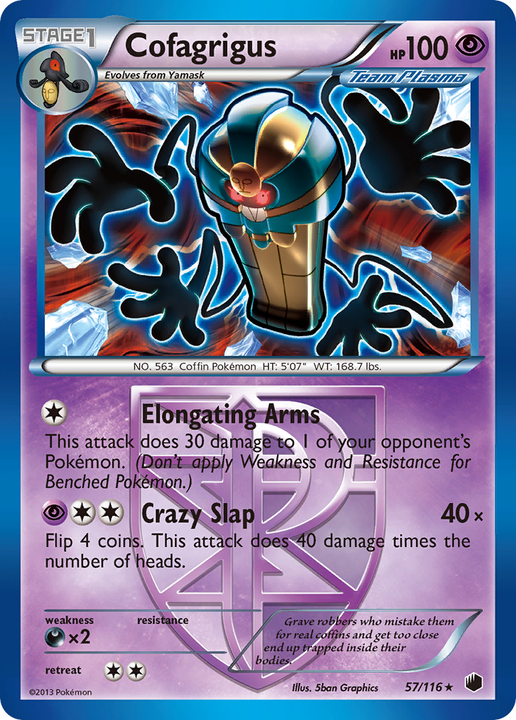 Cofagrigus 057/122 Rare