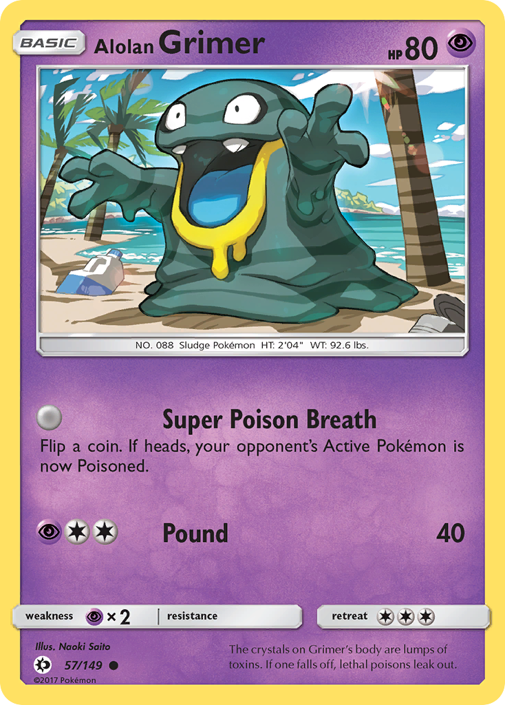 Alolan Grimer 057/173 Common
