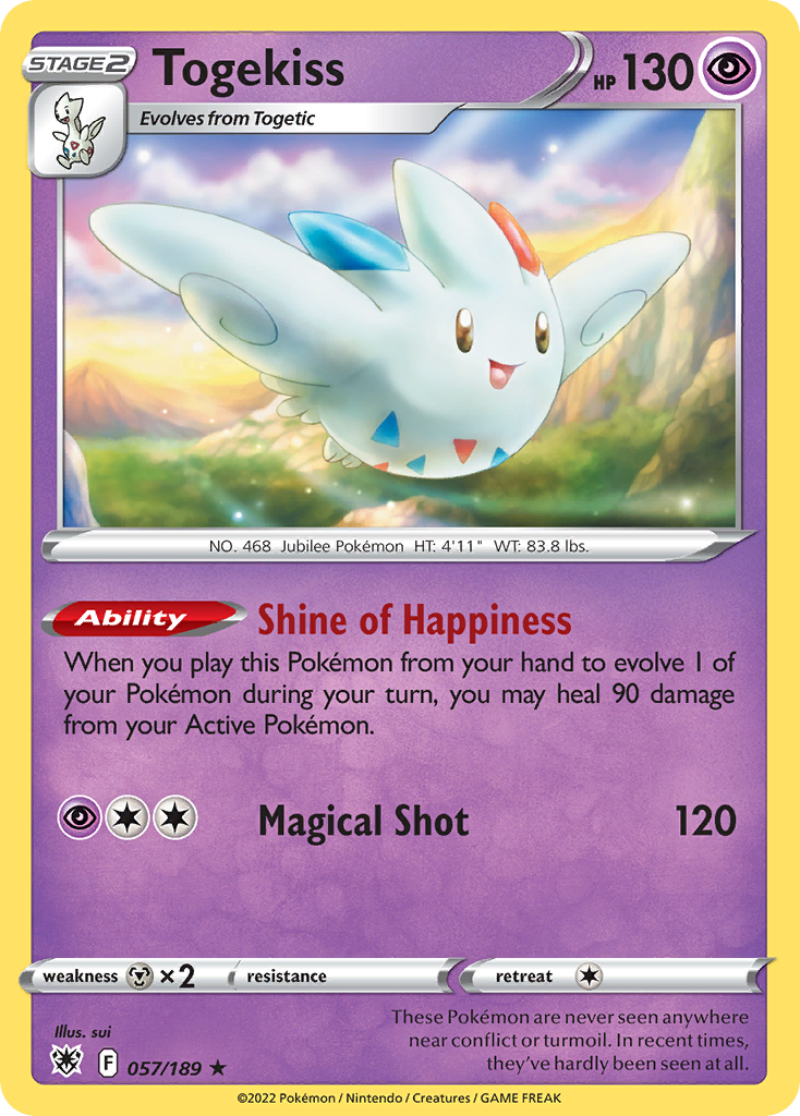 Togekiss 057/216 Rare Holo