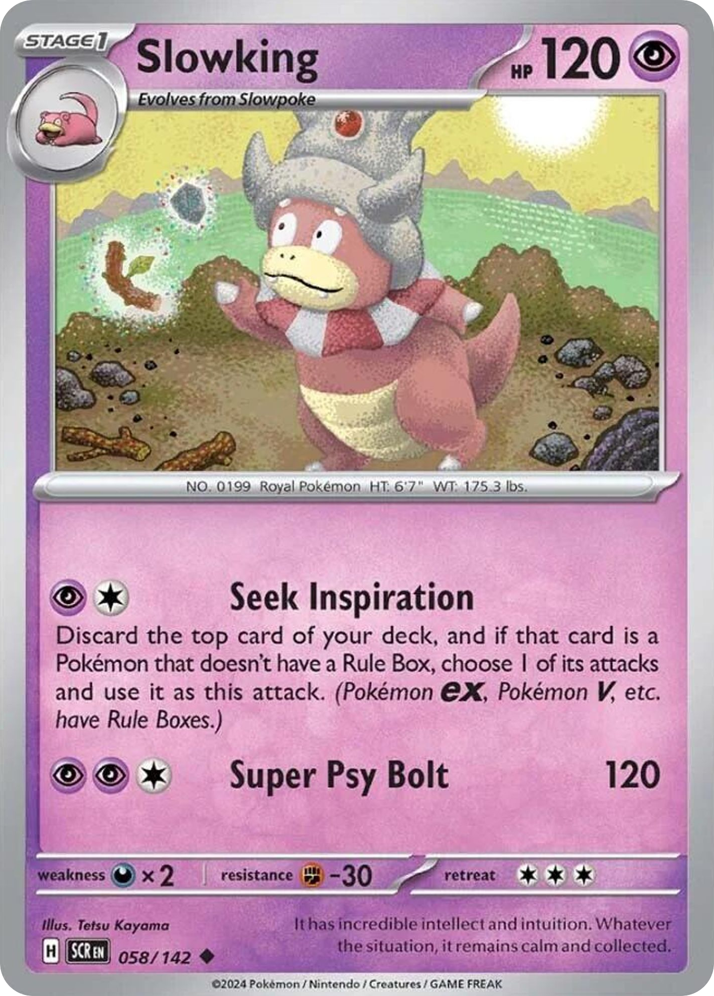 Slowking 058/175 Uncommon