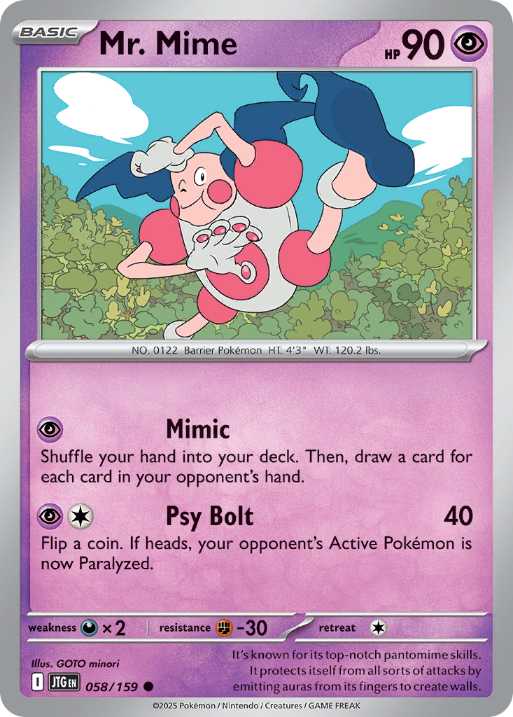 Mr. Mime 058/190 Common