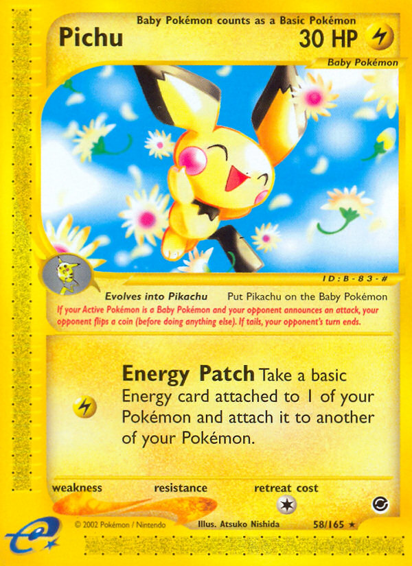 Pichu 058/165 Rare