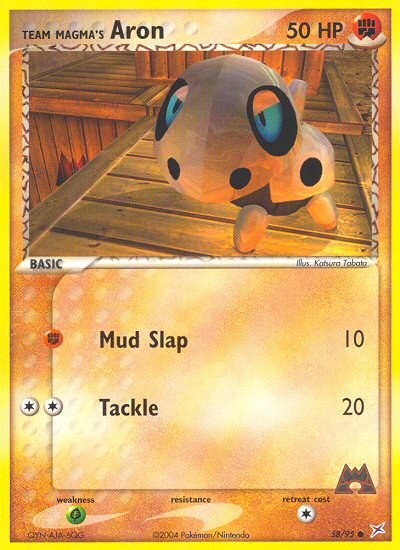 Team Magma's Aron 058/97 Common