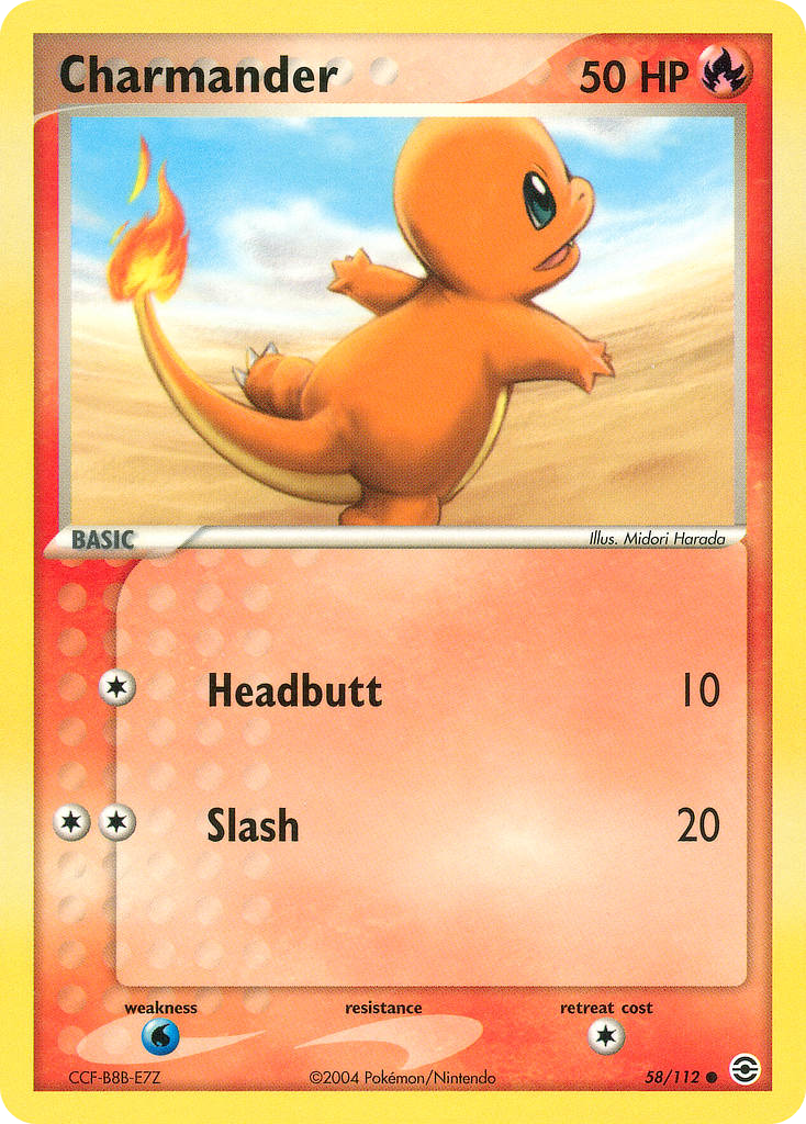 Charmander 058/116 Common