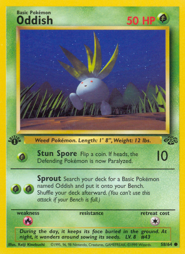 Oddish 058/64 Common