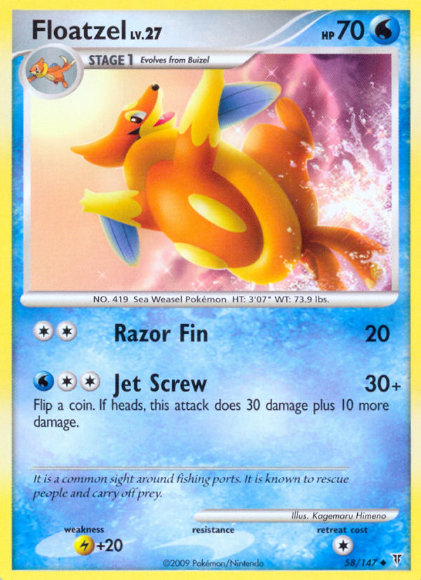 Floatzel 058/153 Uncommon