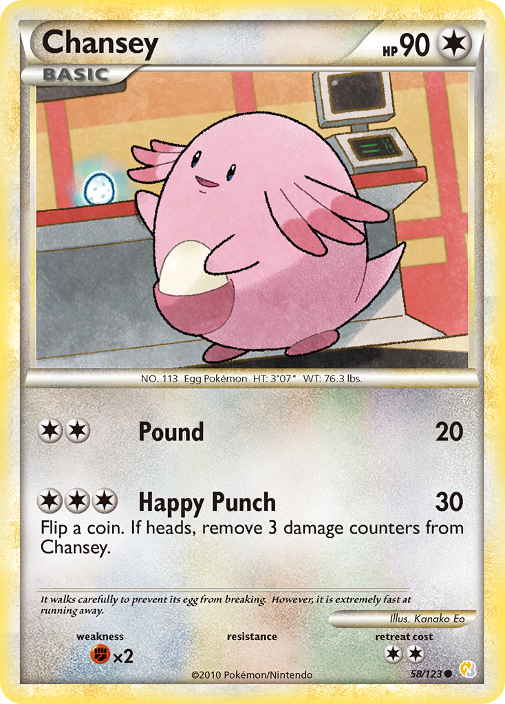 Chansey 058/124 Common