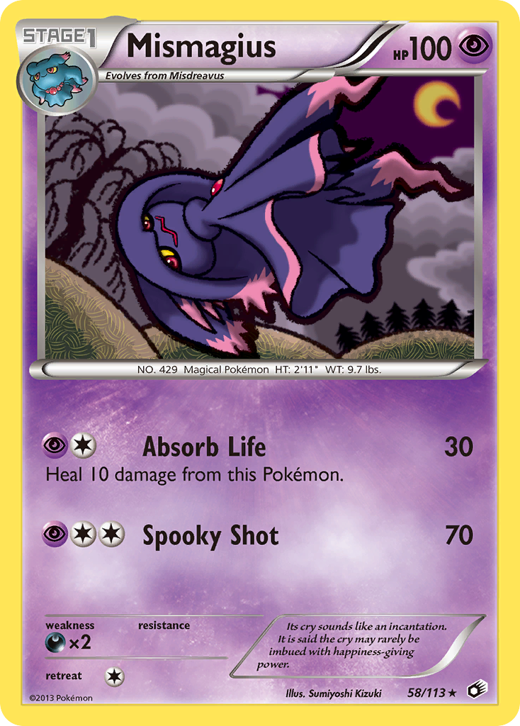 Mismagius 058/140 Rare
