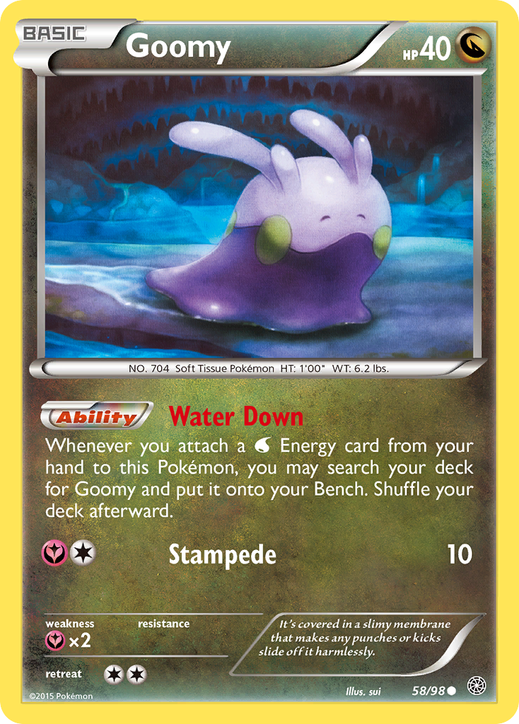 Goomy 058/100 Common