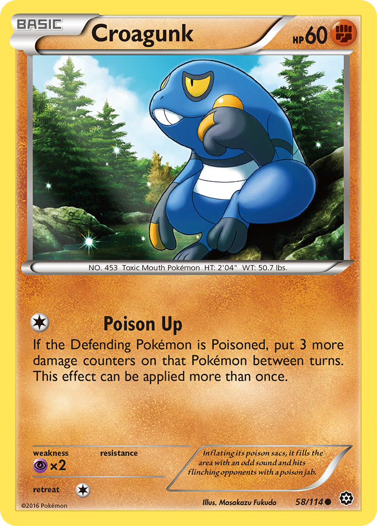 Croagunk 058/116 Common