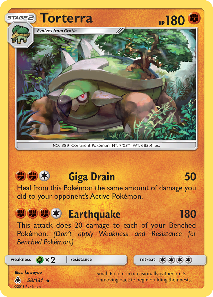 Torterra 058/150 Rare