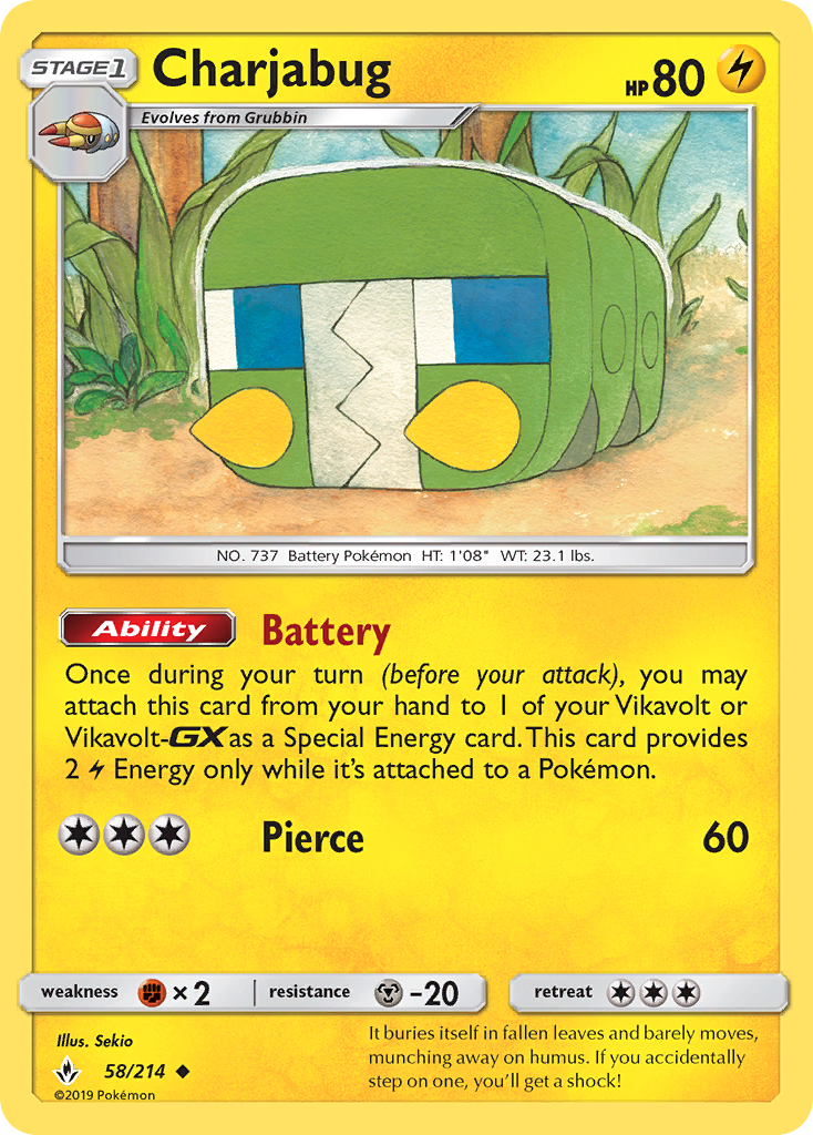 Charjabug 058/234 Uncommon