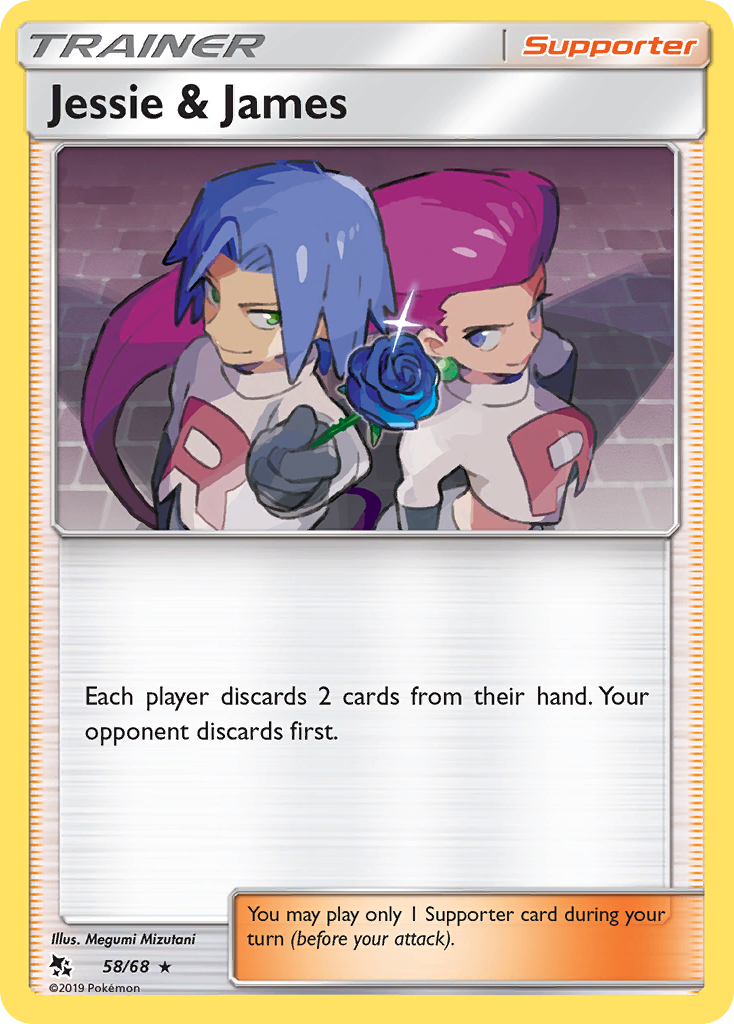Jessie & James 058/69 Rare Holo