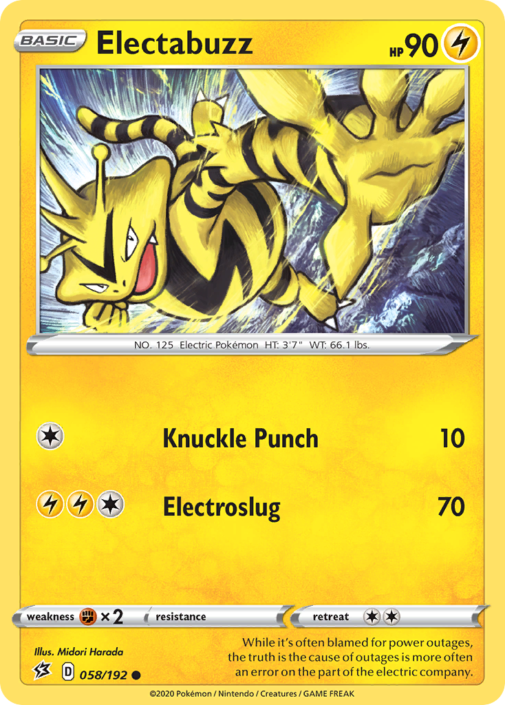 Electabuzz 058/209 Common