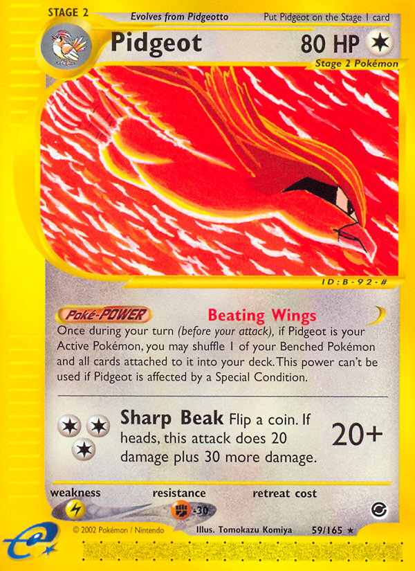 Pidgeot 059/165 Rare