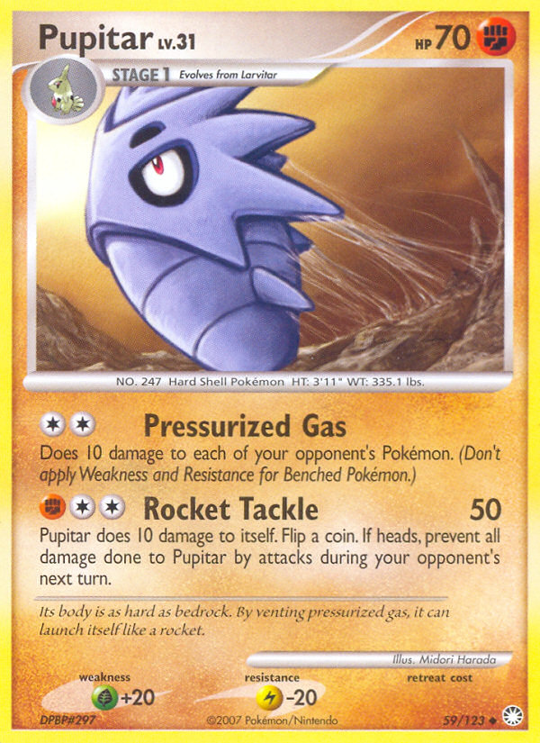 Pupitar 059/124 Uncommon